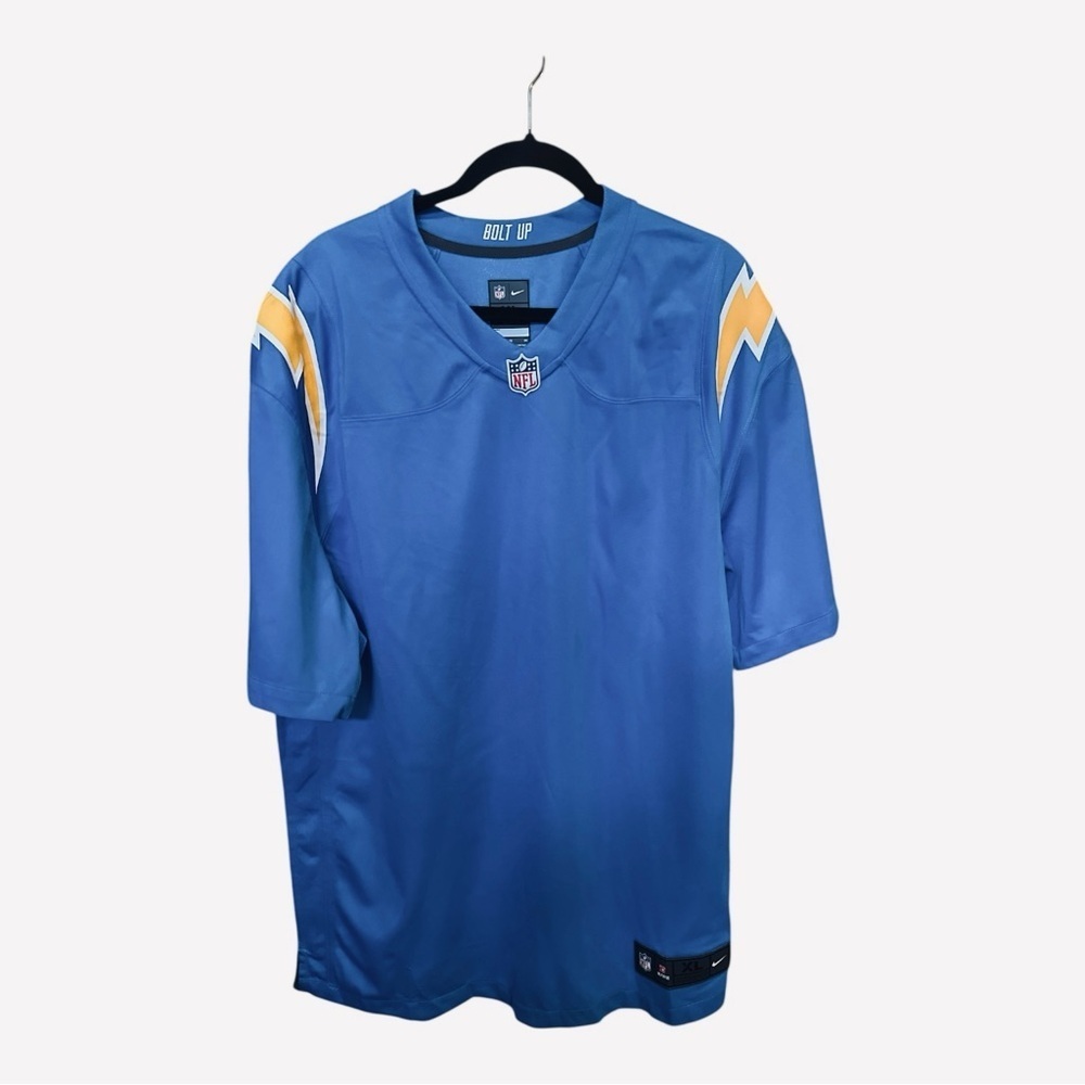 Men’s NFL Nike Los Angeles Chargers On Field Jersey Top Blue Size XL